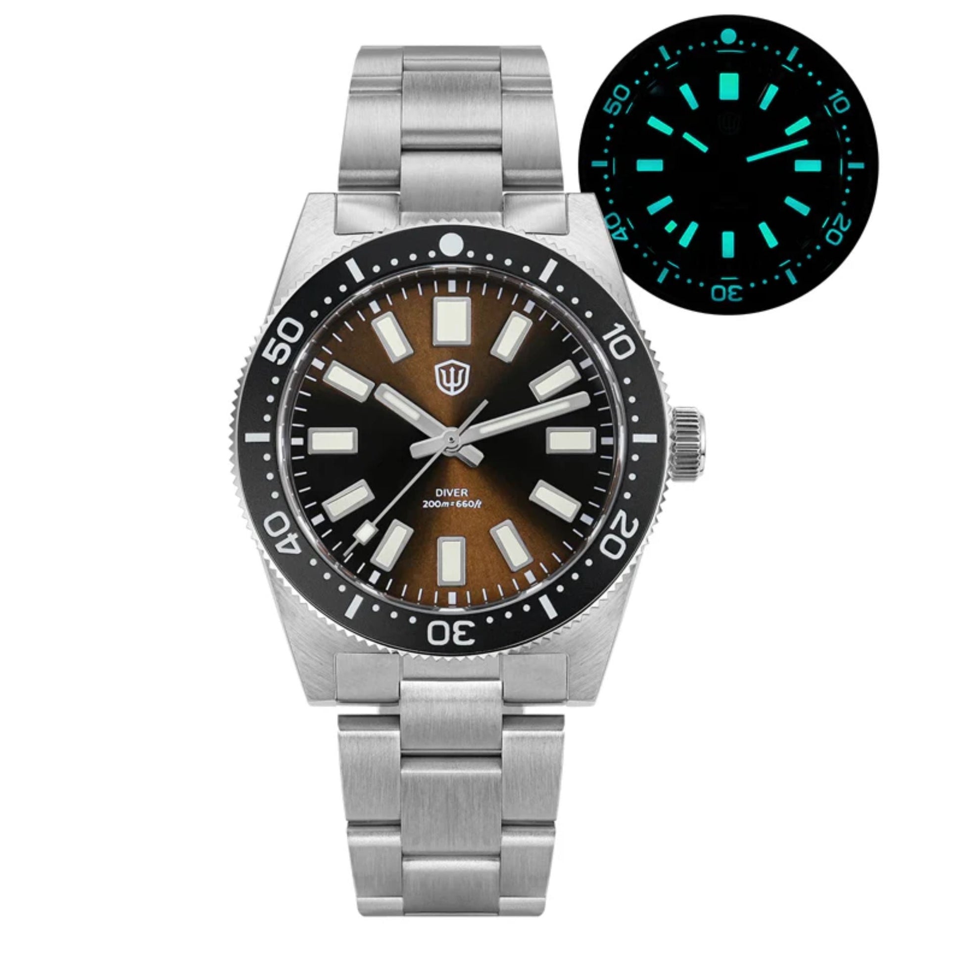 Watchdives WD1965 38mm VH31 62MAS Dive Watch - DREAM WATCHES