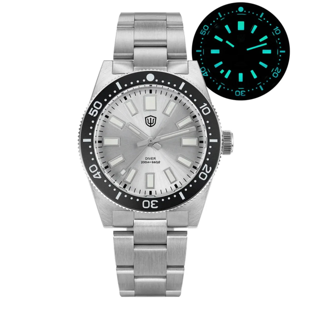 Watchdives WD1965 38mm VH31 62MAS Dive Watch - DREAM WATCHES