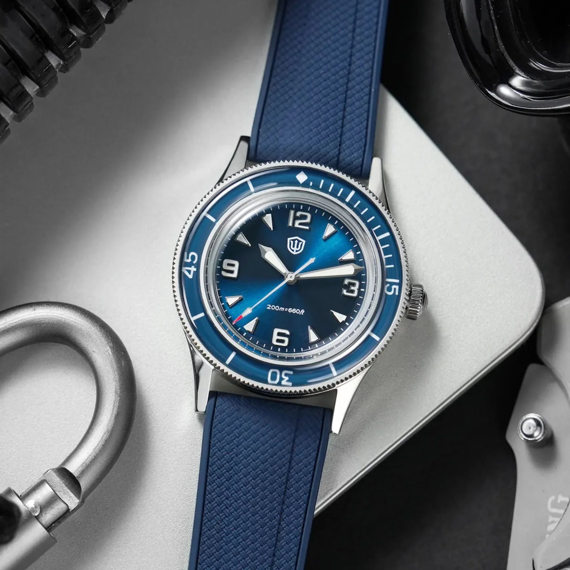 Watchdives WD50Q 50-Fathoms VH31 Dive Watch - DREAM WATCHES