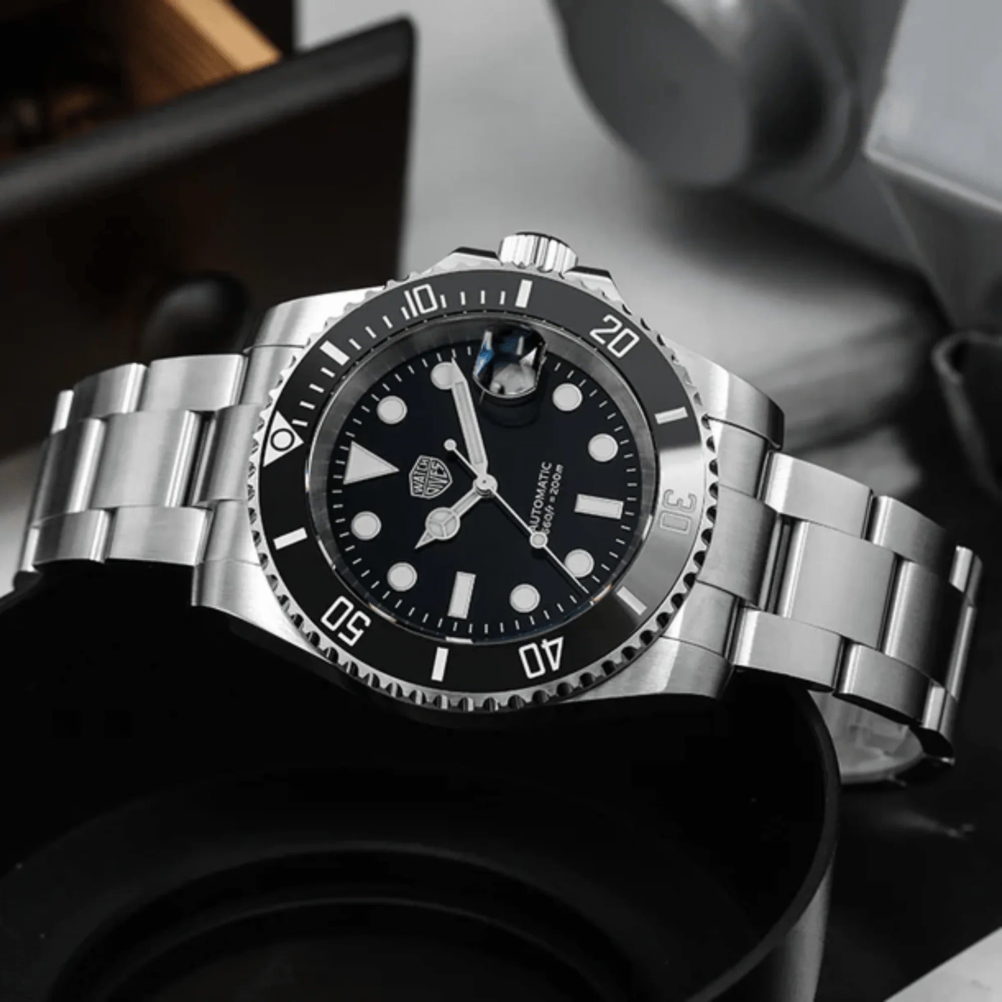 Watchdives WD5512 V2 PT5000 Sub Diver Watch - PT5000 - DREAM WATCHES