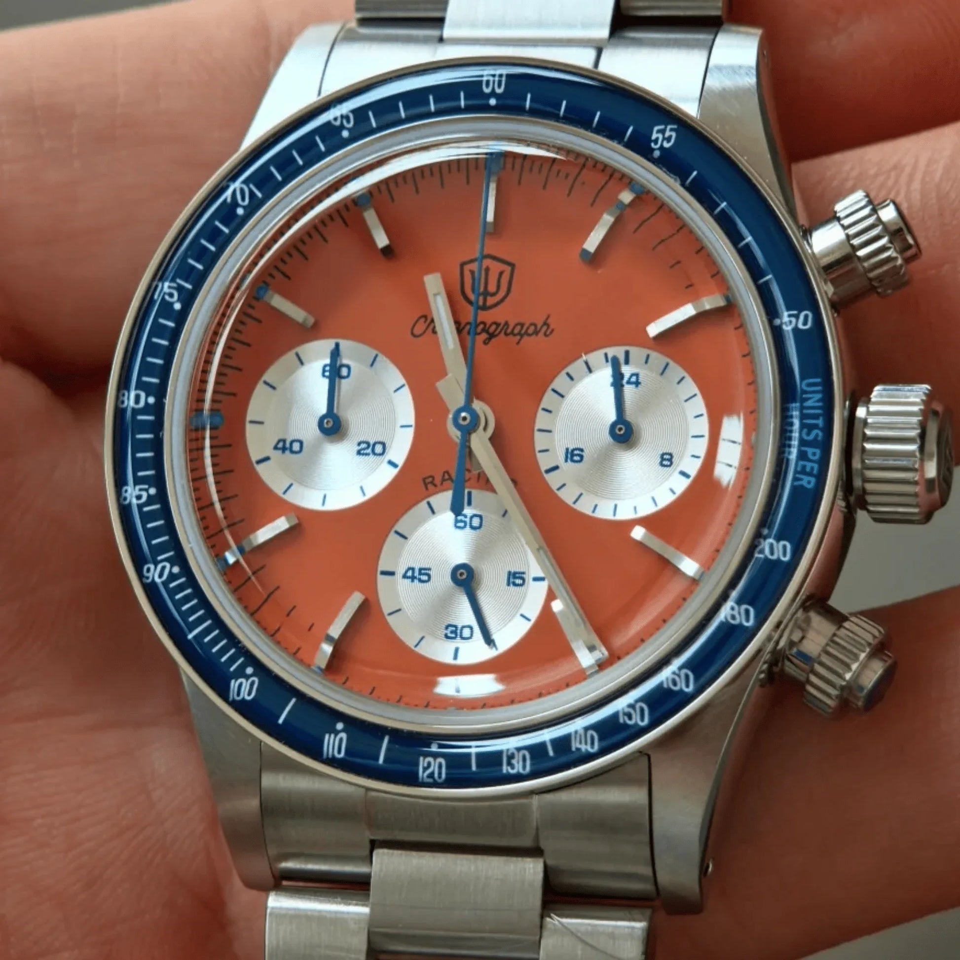 Watchdives WD6263 Vintage Racing Chronograph Watch - DREAM WATCHES