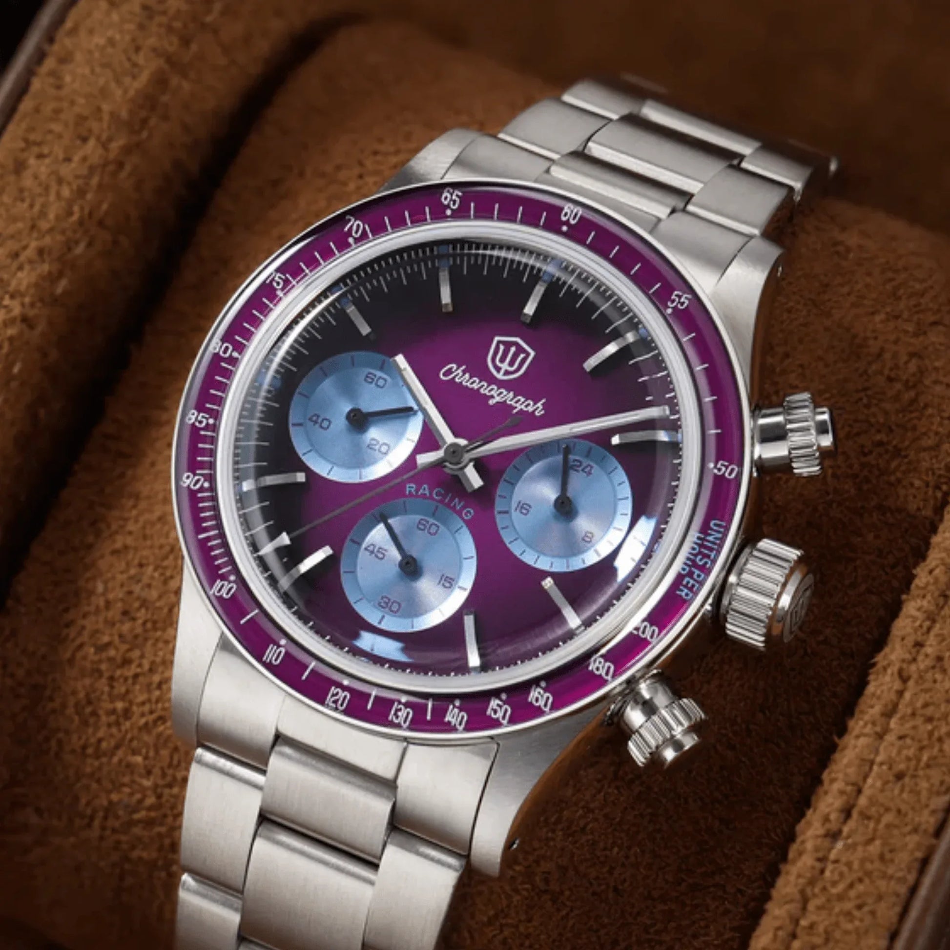 Watchdives WD6263 Vintage Racing Chronograph Watch - DREAM WATCHES