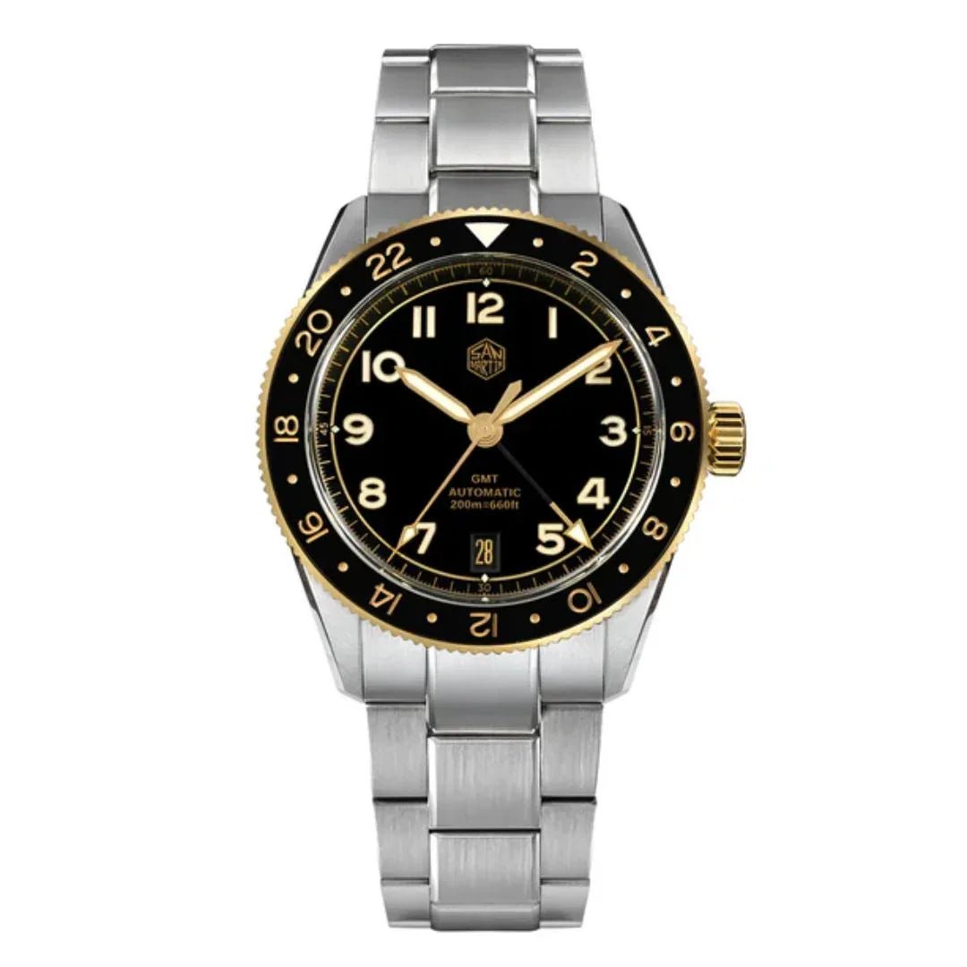 Watchdives x San Martin 38mm NH34 GMT Watch SN0140W - DREAM WATCHES