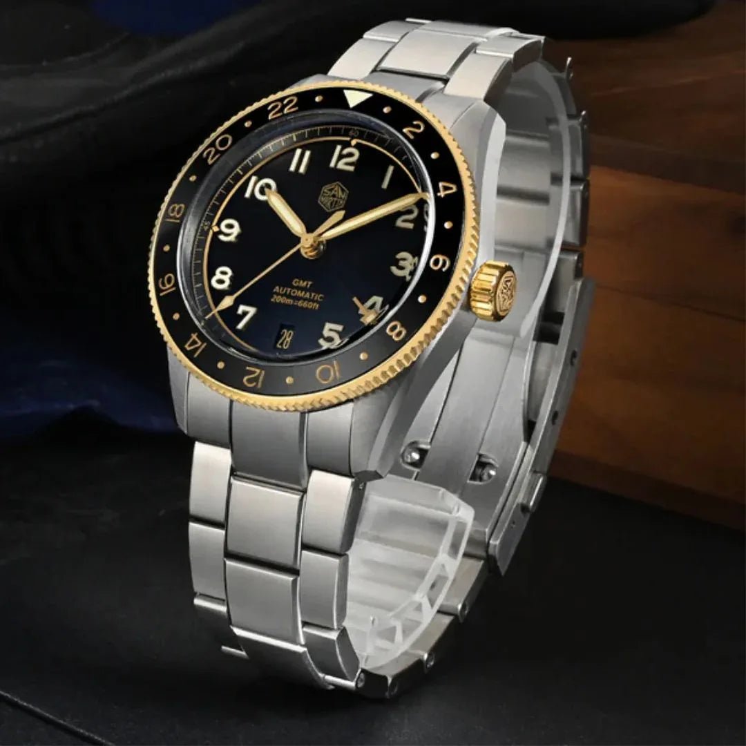 Watchdives x San Martin 38mm NH34 GMT Watch SN0140W - DREAM WATCHES