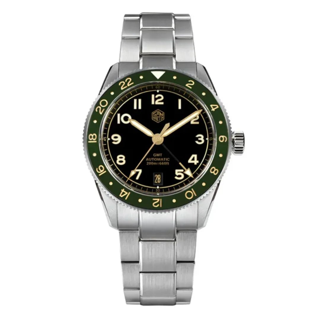 Watchdives x San Martin 38mm NH34 GMT Watch SN0140W - DREAM WATCHES