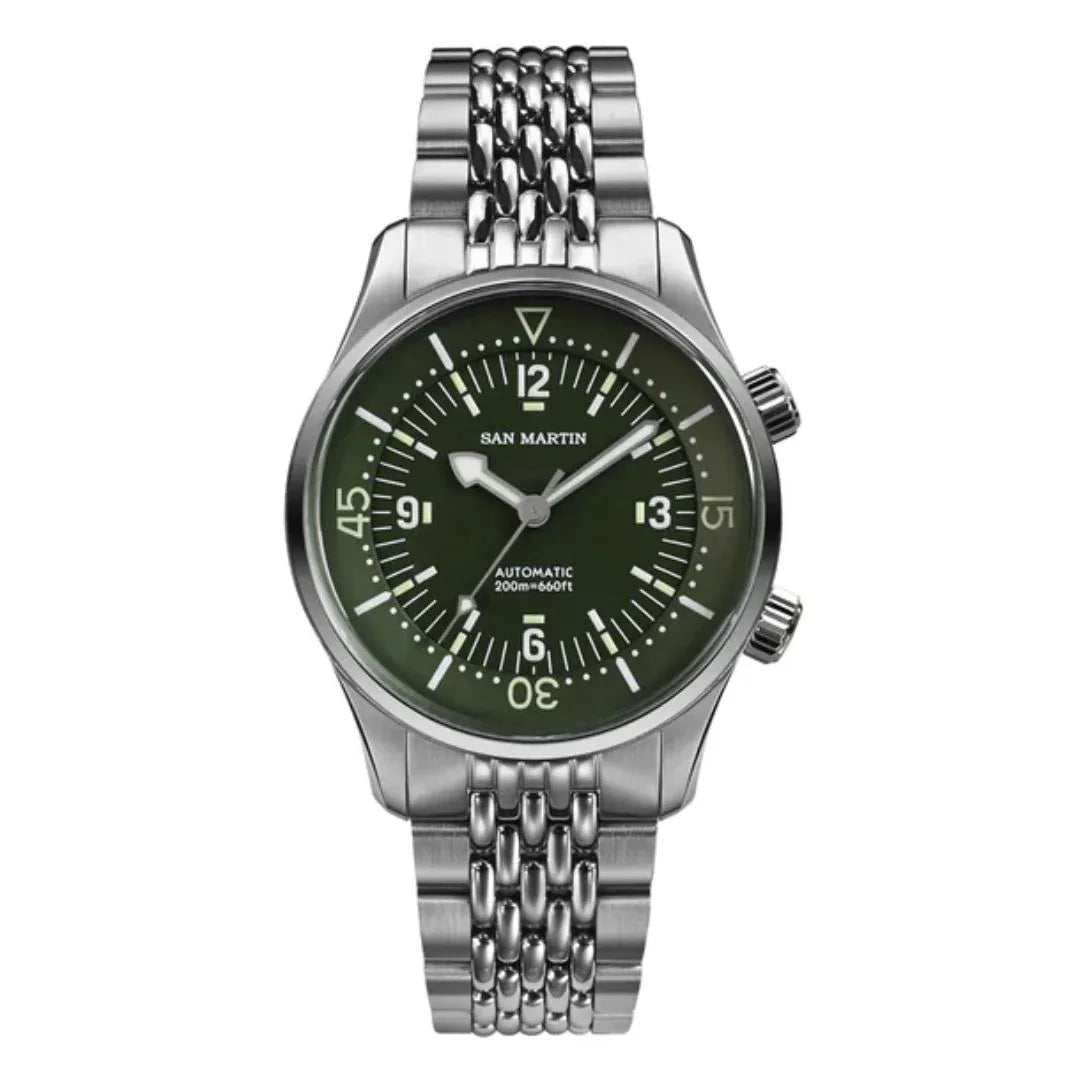 Watchdives x San Martin 39mm Leyenda Diver Watch SN0141W - DREAM WATCHES