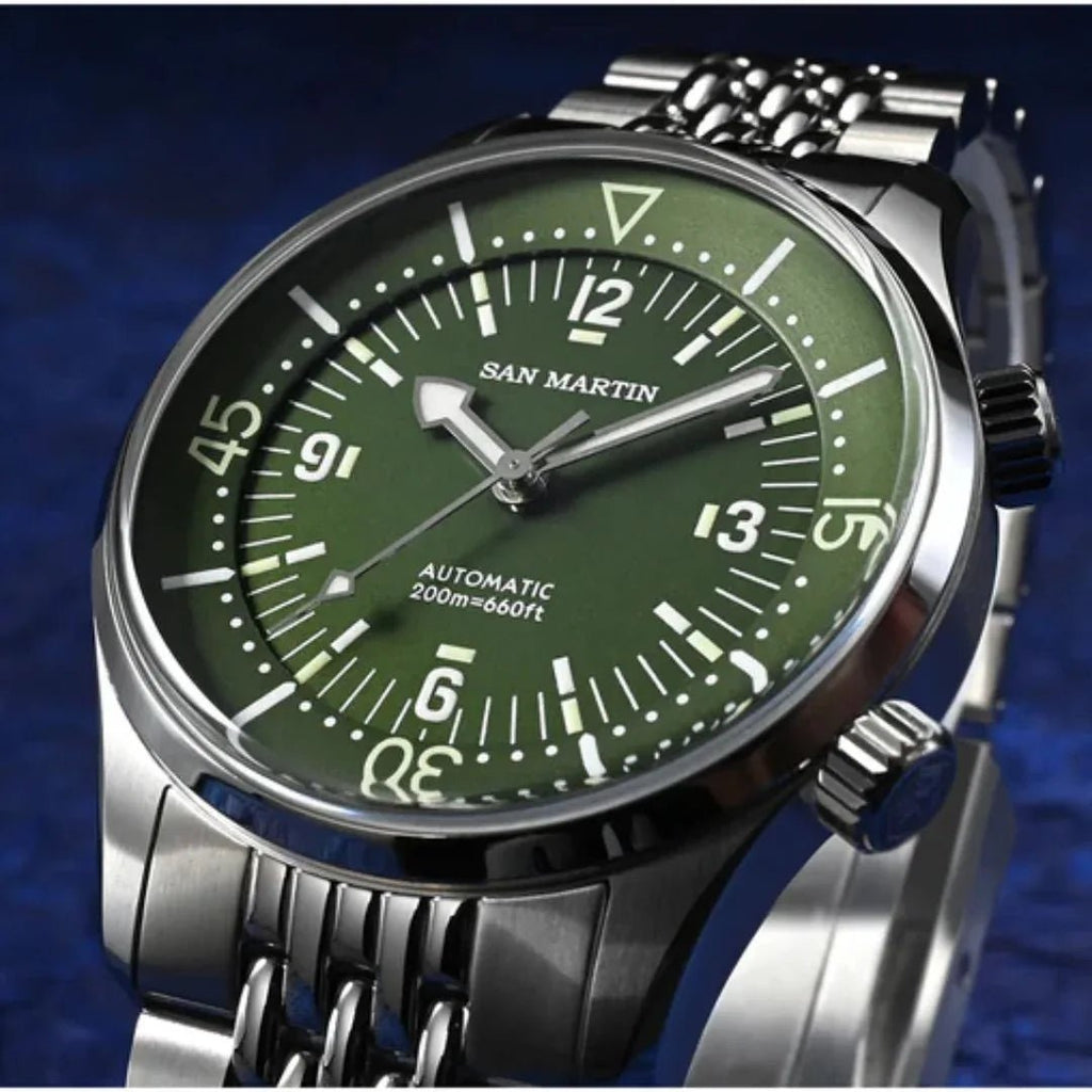 Watchdives x San Martin 39mm Leyenda Diver Watch SN0141W - DREAM WATCHES