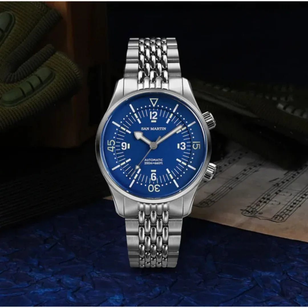 Watchdives x San Martin 39mm Leyenda Diver Watch SN0141W - DREAM WATCHES