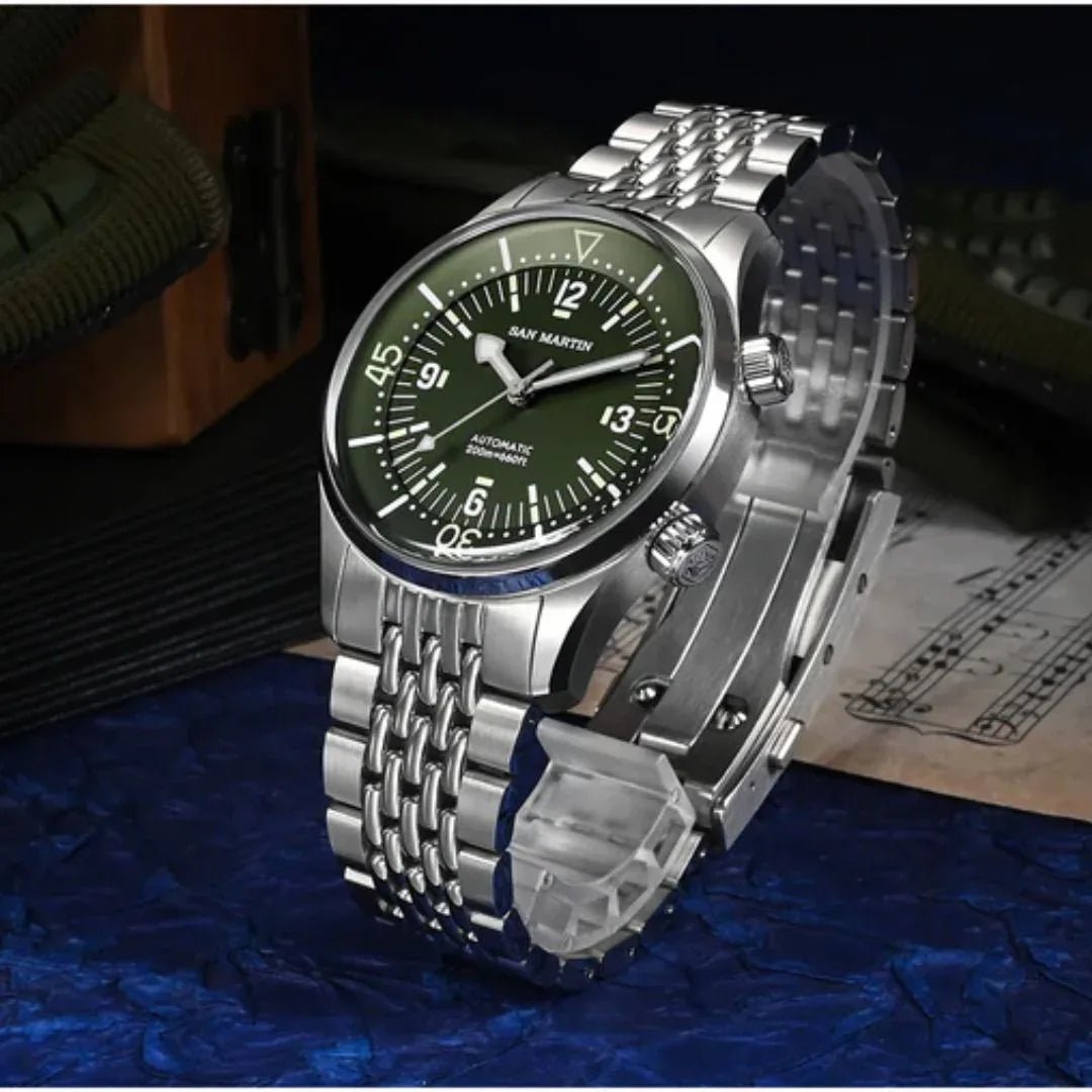 Watchdives x San Martin 39mm Leyenda Diver Watch SN0141W - DREAM WATCHES
