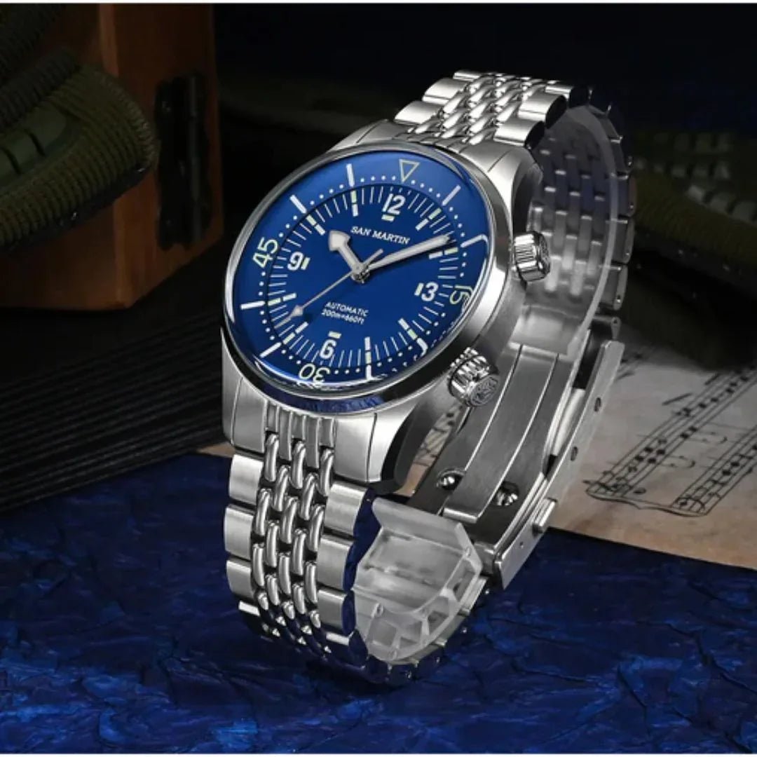 Watchdives x San Martin 39mm Leyenda Diver Watch SN0141W - DREAM WATCHES