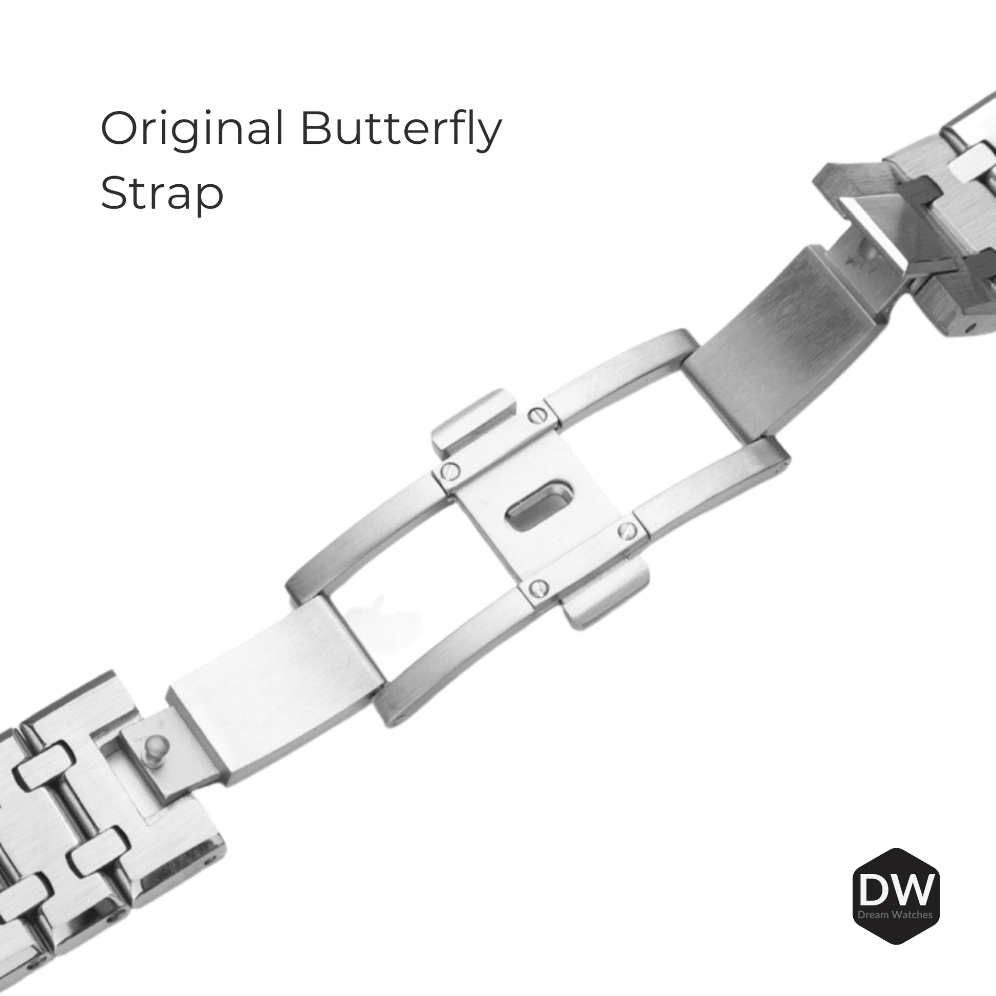 Mod Kit Metal Watchband and Metal Case for G-shock GA-2100 and GA-2110 " Casioak" (Silver Bracelet) - DREAM WATCHES