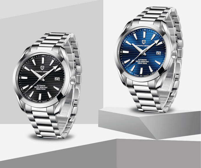 Pagani Design PD-1688 40MM (Seiko NH35A Automatic Movement) Mechanical Watch 100M Waterproof Dive Watch Sapphire Stainless Steel Watch Aqua Terra - DREAM WATCHES