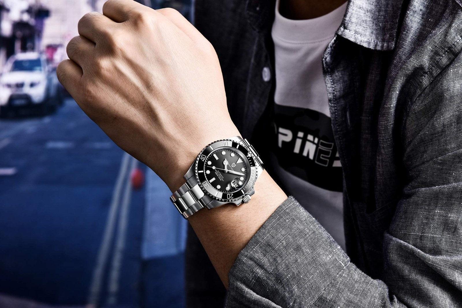 Pagani Design PD-1661 Waterproof Mechanical Automatic Watch Stainless Steel Men's 40MM Watch (Submariner) - DREAM WATCHES