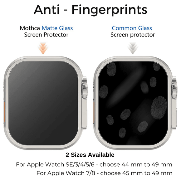 Conversion Kit for Apple Watch - Apple Watch 44 mm to Apple watch Ultra 49 mm: Titanium Style Case + Black Loop Band mod kits india dream watches apple watch