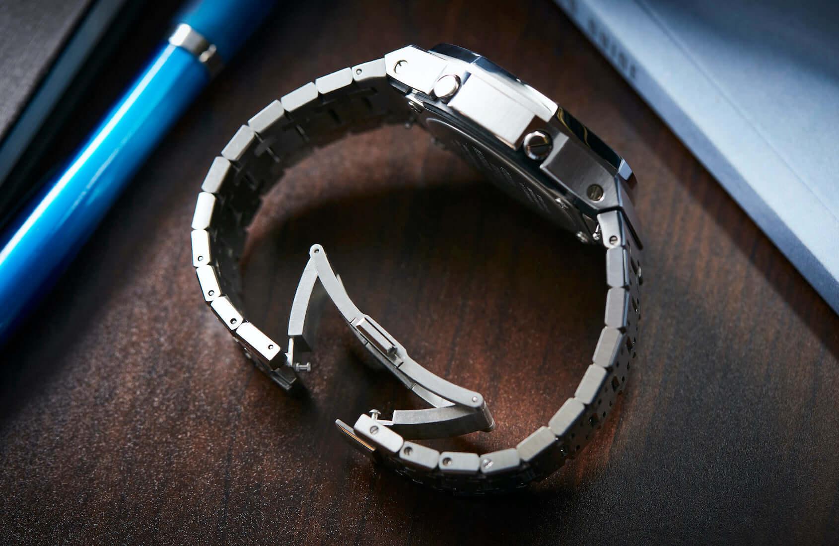 Mod Kit Metal Watchband and Metal Case for G-shock GA-2100 and GA-2110 " Casioak" (Silver Bracelet) - DREAM WATCHES