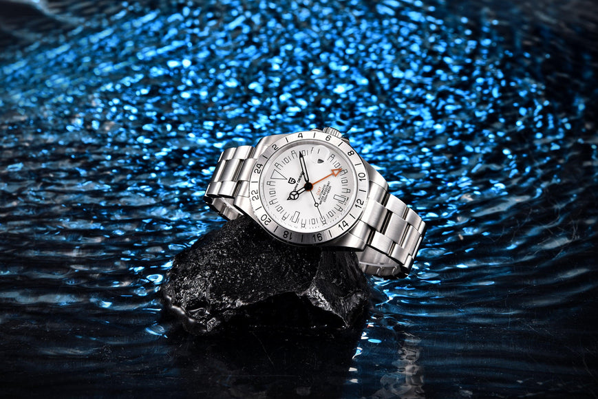 Pagani Design PD-1693 42 MM (GMT Automatic Movement) Mechanical Watch Sapphire Stainless Steel Watch Explorer II - DREAM WATCHES