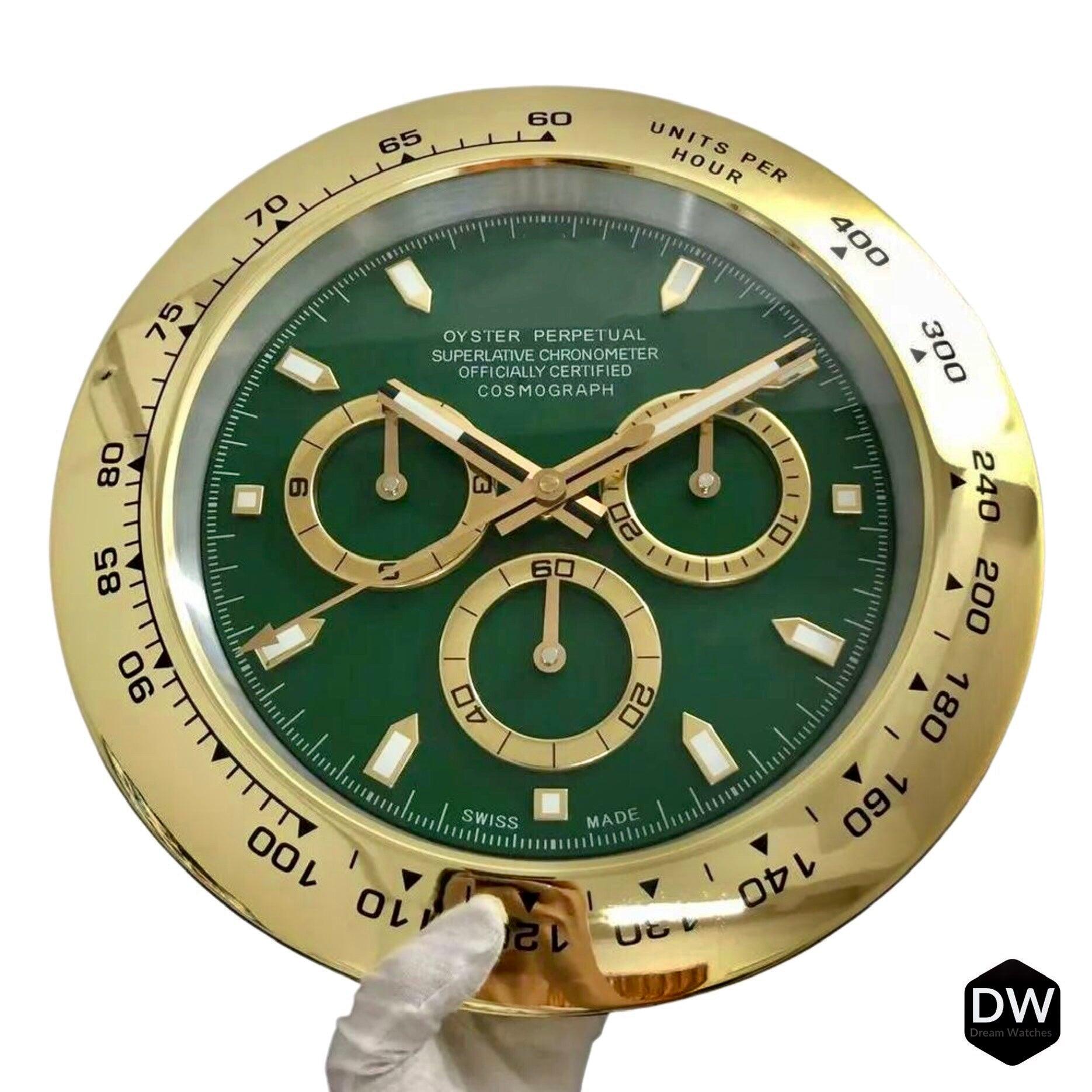 ROLEX WALL CLOCK INDIA LUXURY Horology Timepiece Wall Clock for Home and Office
