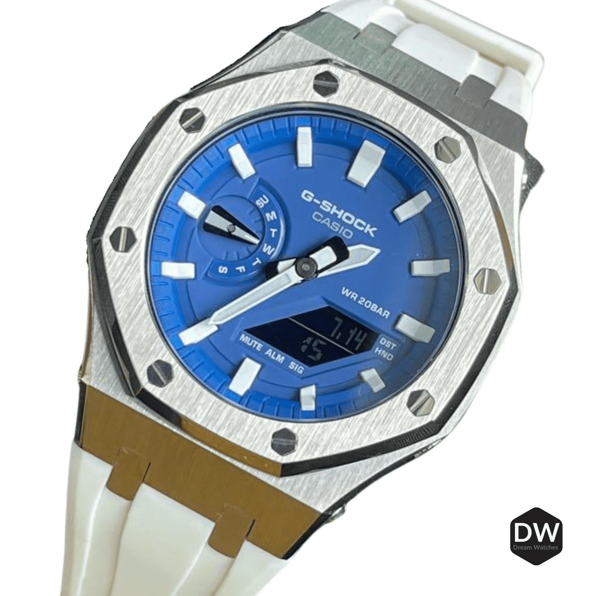 Casio g shock white strap hotsell