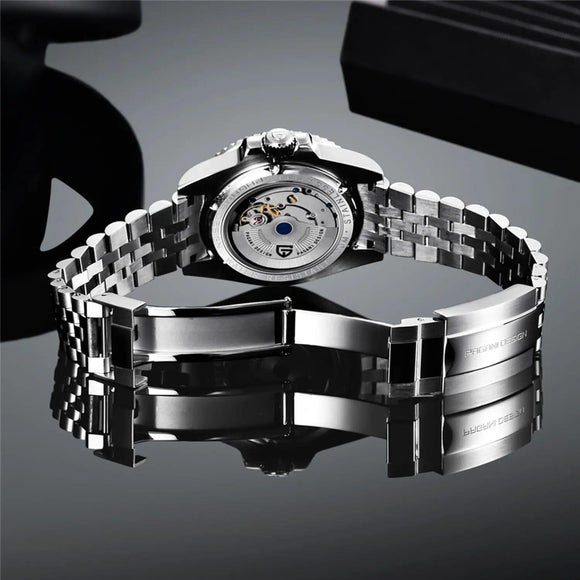 Pagani Design PD-1662 Waterproof Mechanical Automatic Watch Stainless Steel Men's 40MM Watch (Batman - Oyster Bracelet) - DREAM WATCHES