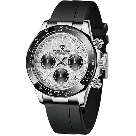 Pagani Design PD-1644 | Luxury | Waterproof Mechanical Automatic Movement SeikoVK63 | Stainless Steel Men's 40MM Watch Meteorite Dial