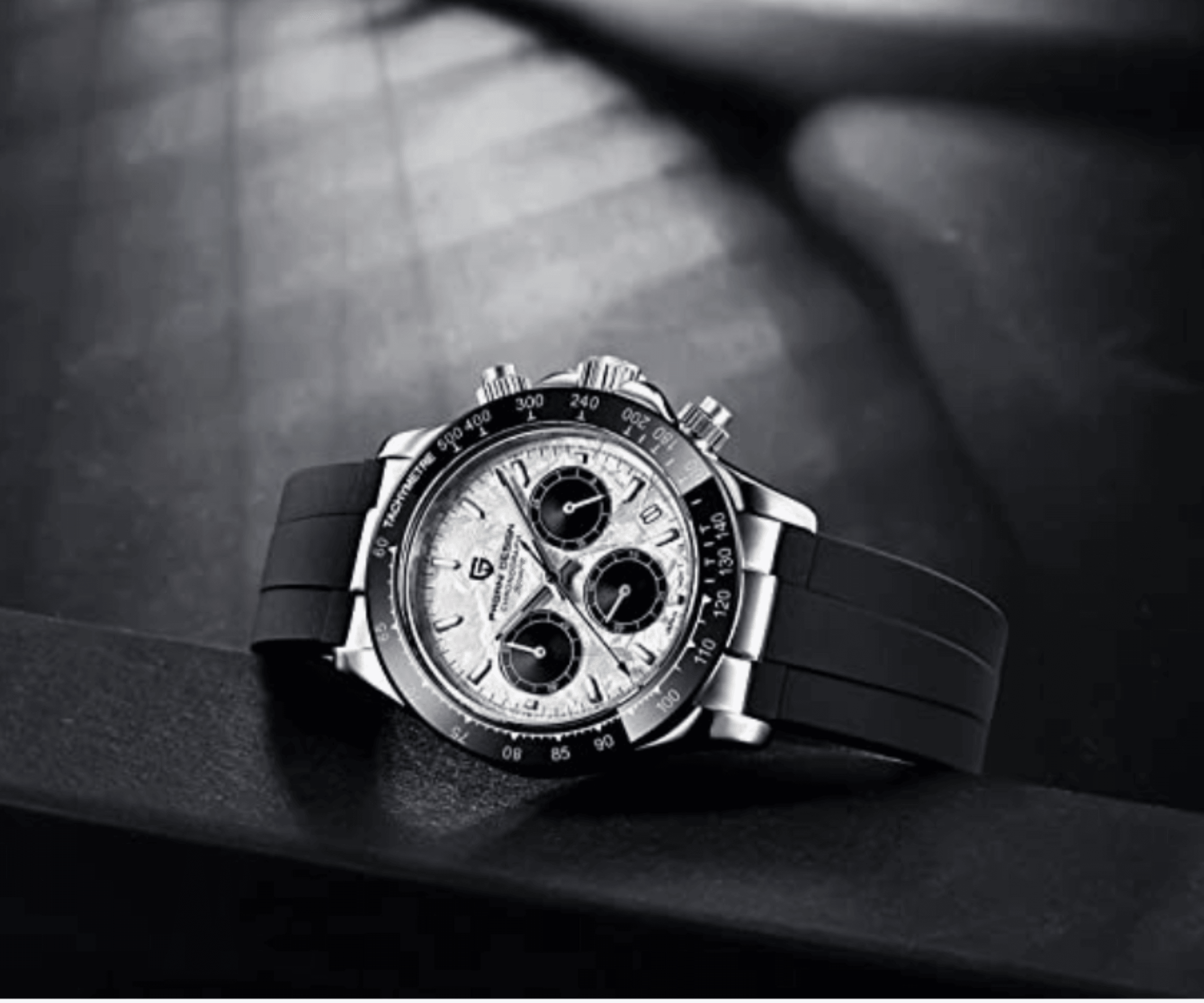 Pagani Design PD-1644 | Luxury | Waterproof Mechanical Automatic Movement SeikoVK63 | Stainless Steel Men's 40MM Watch Meteorite Dial