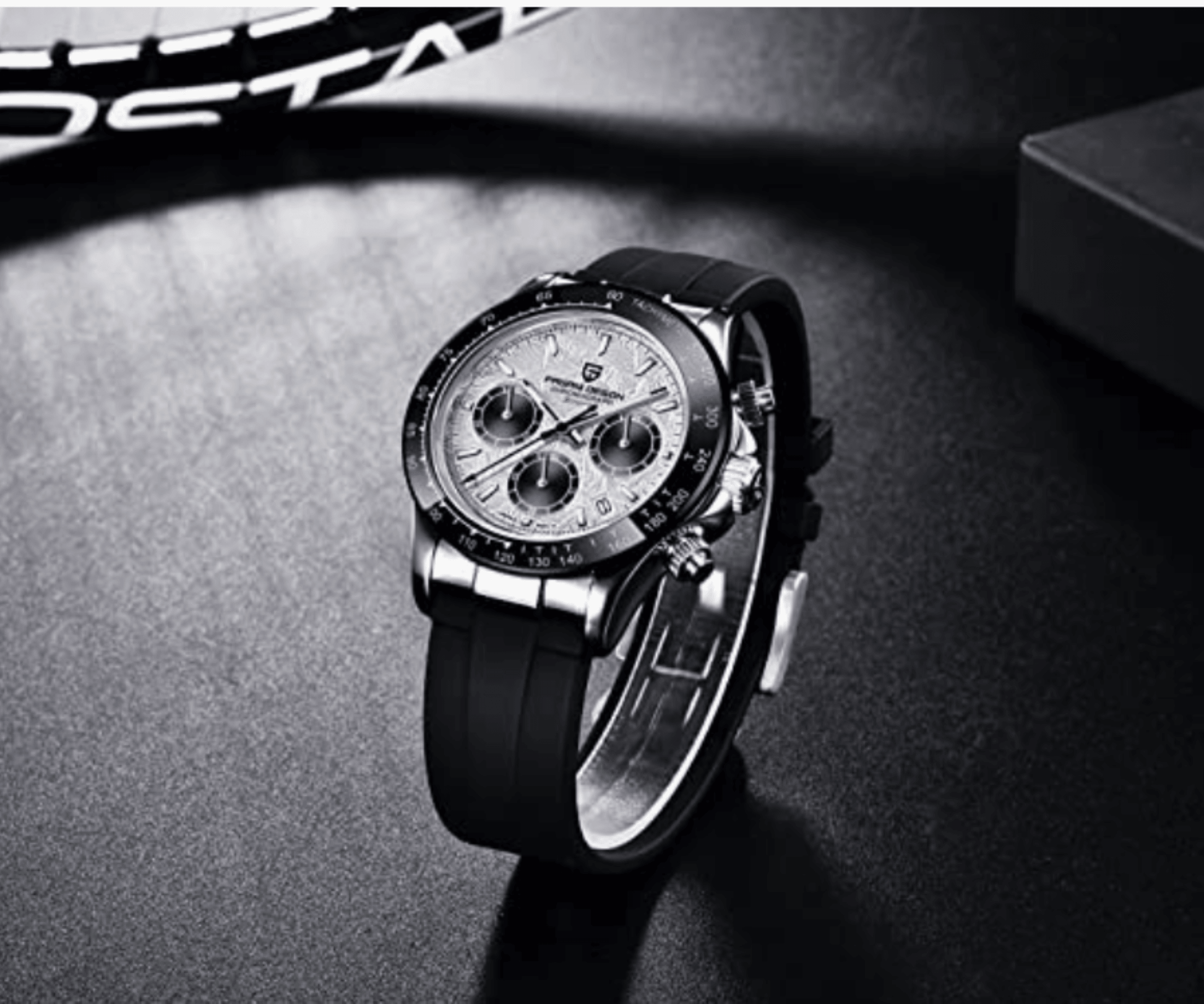 Pagani Design PD-1644 | Luxury | Waterproof Mechanical Automatic Movement SeikoVK63 | Stainless Steel Men's 40MM Watch Meteorite Dial