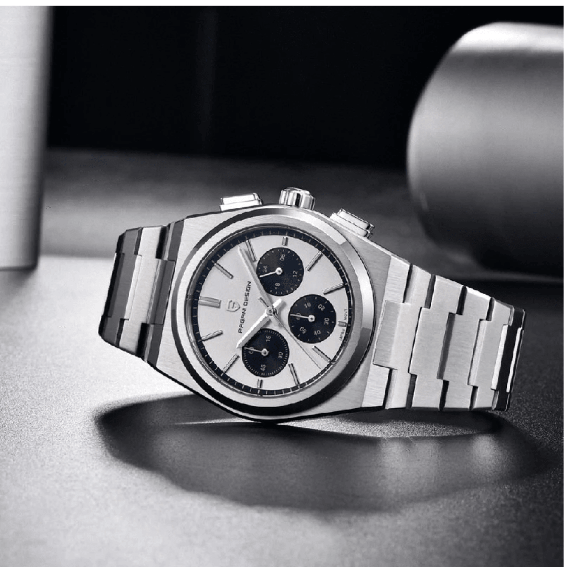Pagani Design PD-1761 Chronograph Luxury Waterproof Movement Japanese VK63 | Stainless Steel Men's 40MM Watch