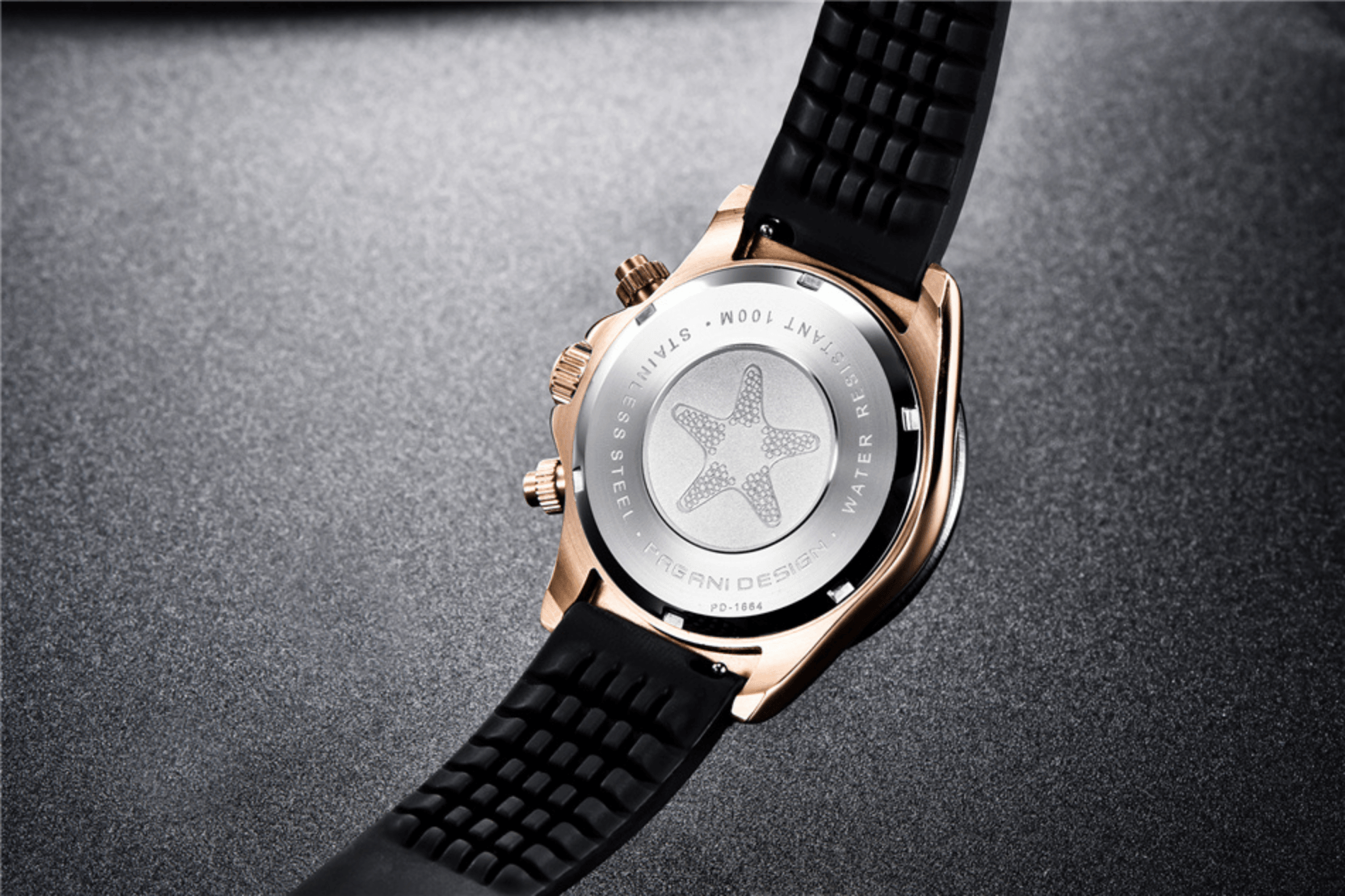 Pagani Design PD-1644 | Luxury | Waterproof Mechanical Automatic Movement SeikoVK63 | Stainless Steel Men's 40MM Watch Daytona