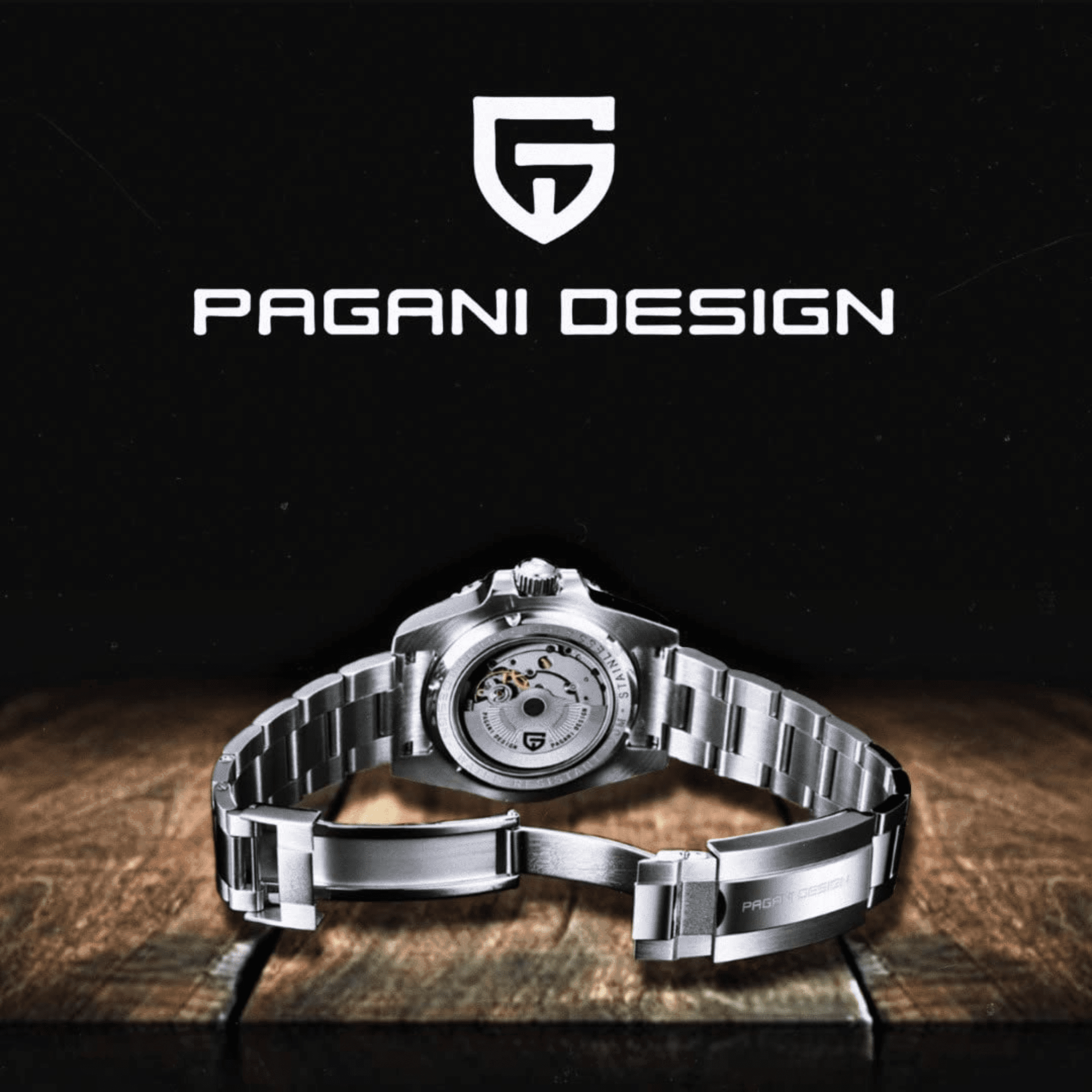 Pagani Design PD-1662 Seiko NH34 Movement equipped with AR AF Anti-Radiation Coating Automatic Watch Stainless Steel Men's Coke - Oyster Bracelet