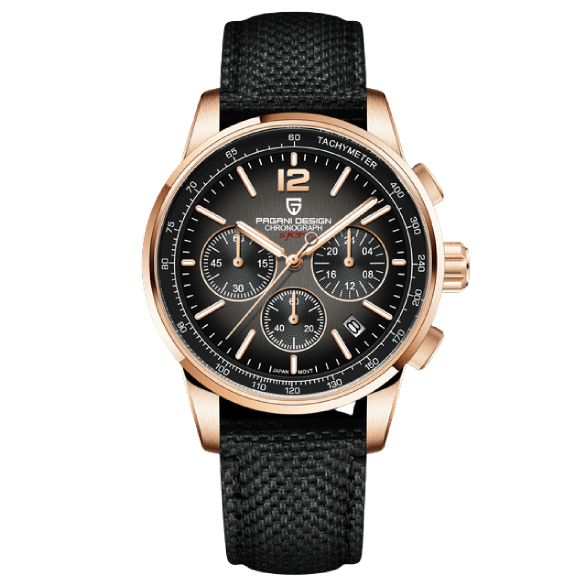 Pagani Design | Luxury | Waterproof Mechanical Automatic Movement SeikoVK63 | Stainless Steel Men's 40MM Watch Code 11.59