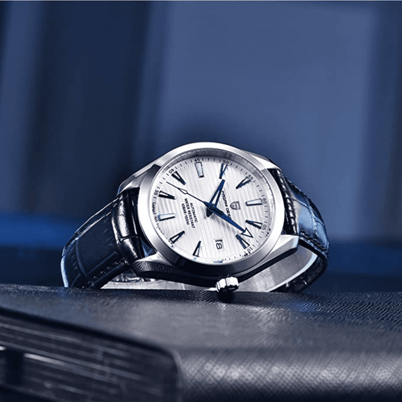 Pagani Design PD-1688 40MM (Seiko NH35A Automatic Movement) Mechanical Watch 100M Waterproof Dive Watch Sapphire Stainless Steel Watch Aqua Terra - DREAM WATCHES