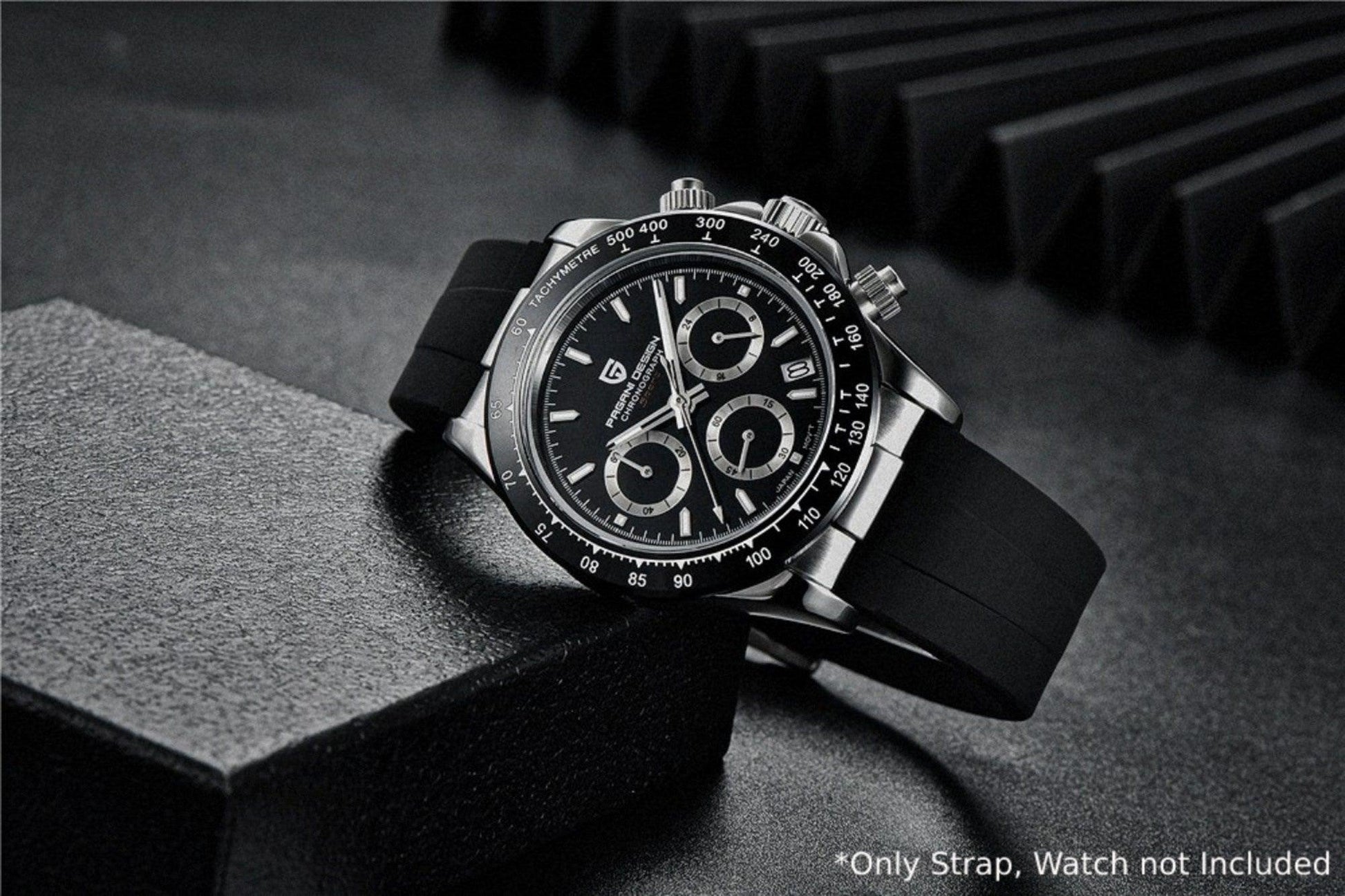 Pagani Design Rubber Comfort fit Band 20 mm - DREAM WATCHES