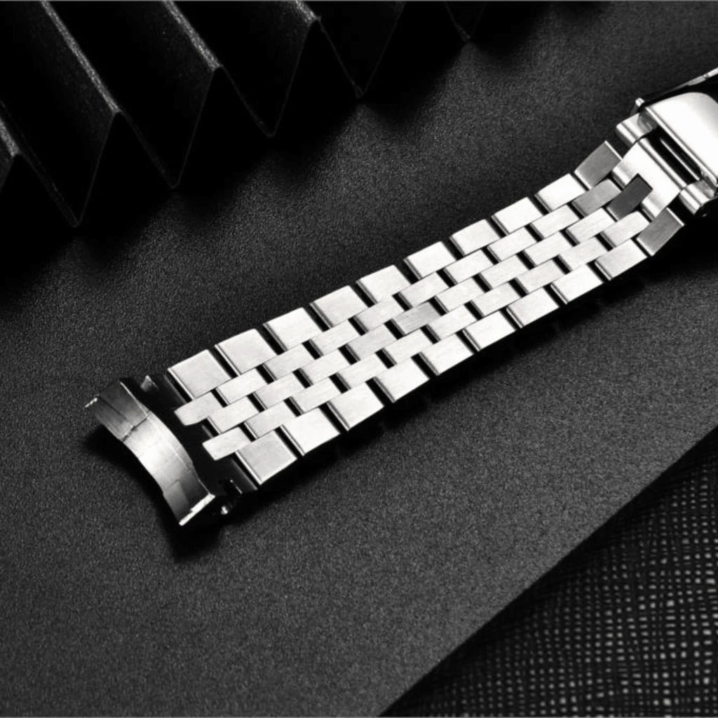Pagani Design Luxury | Polished Stainless Steel (316L) | Jubilee Style Bracelet (Silver) - 20 mm - DREAM WATCHES