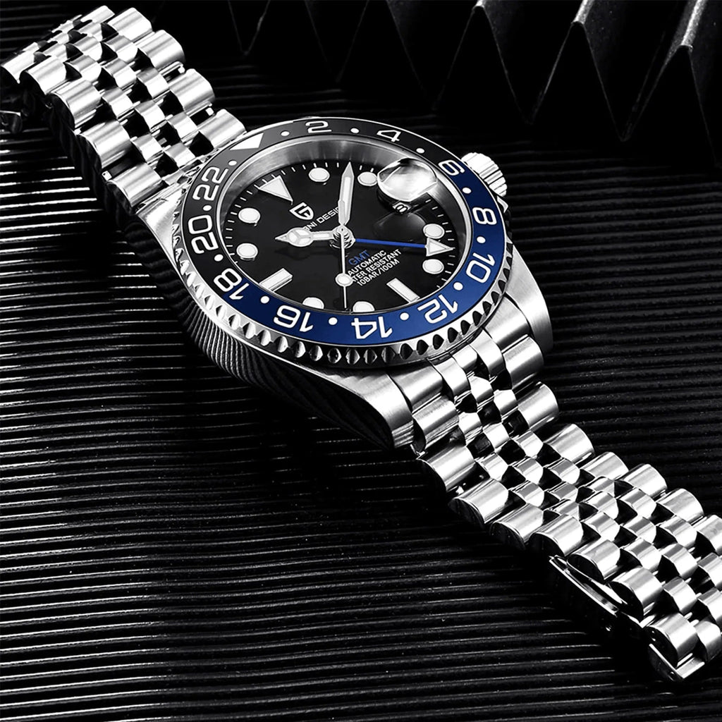 Pagani Design Luxury | Polished Stainless Steel (316L) | Jubilee Style Bracelet (Silver) - 20 mm - DREAM WATCHES