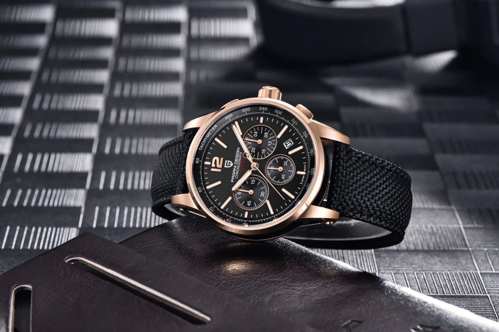 Pagani Design | Luxury | Waterproof | Movement (SeikoVK63) | Stainless Steel Men's 40MM Watch Code 11.59 - DREAM WATCHES