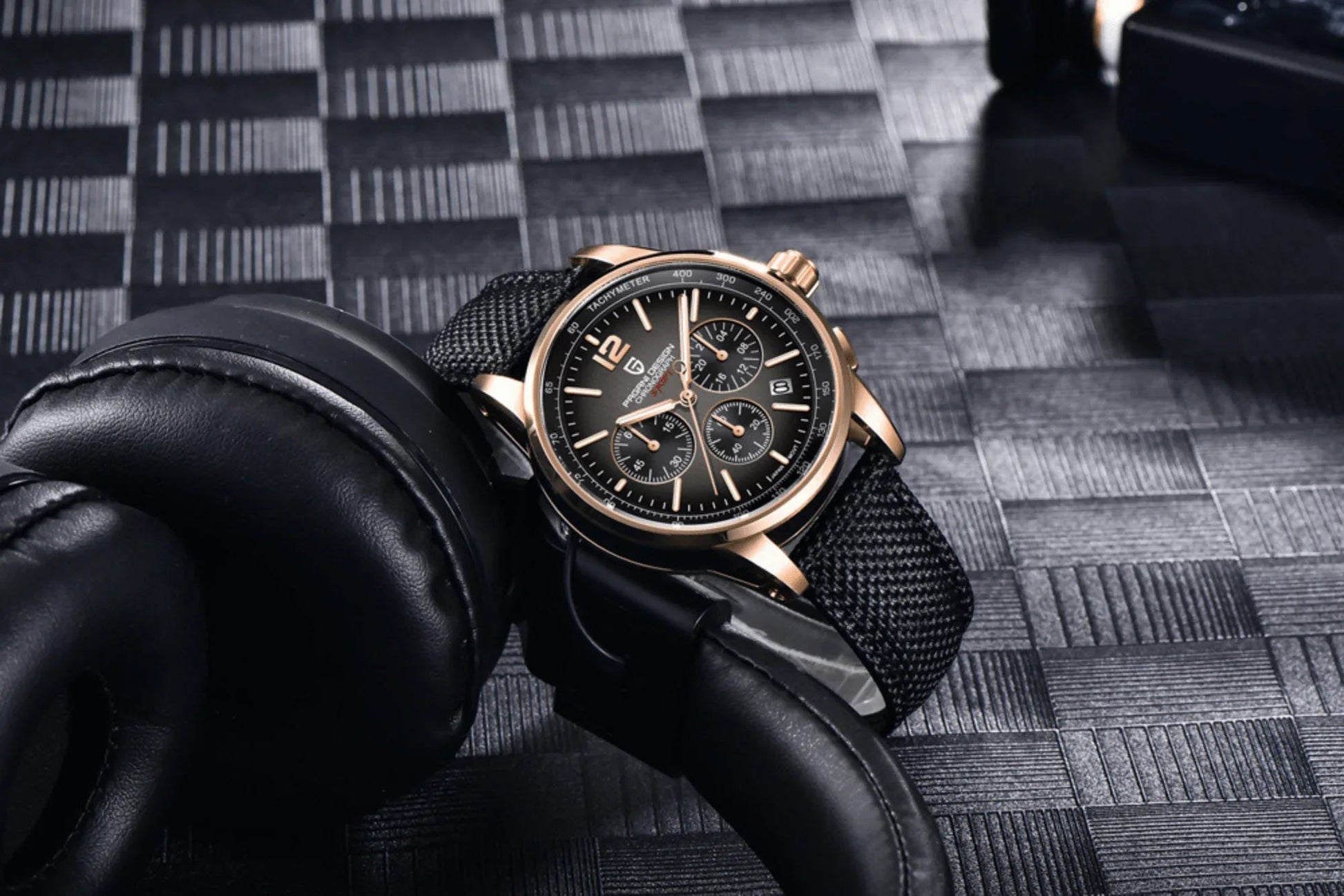 Pagani Design | Luxury | Waterproof | Movement (SeikoVK63) | Stainless Steel Men's 40MM Watch Code 11.59 - DREAM WATCHES