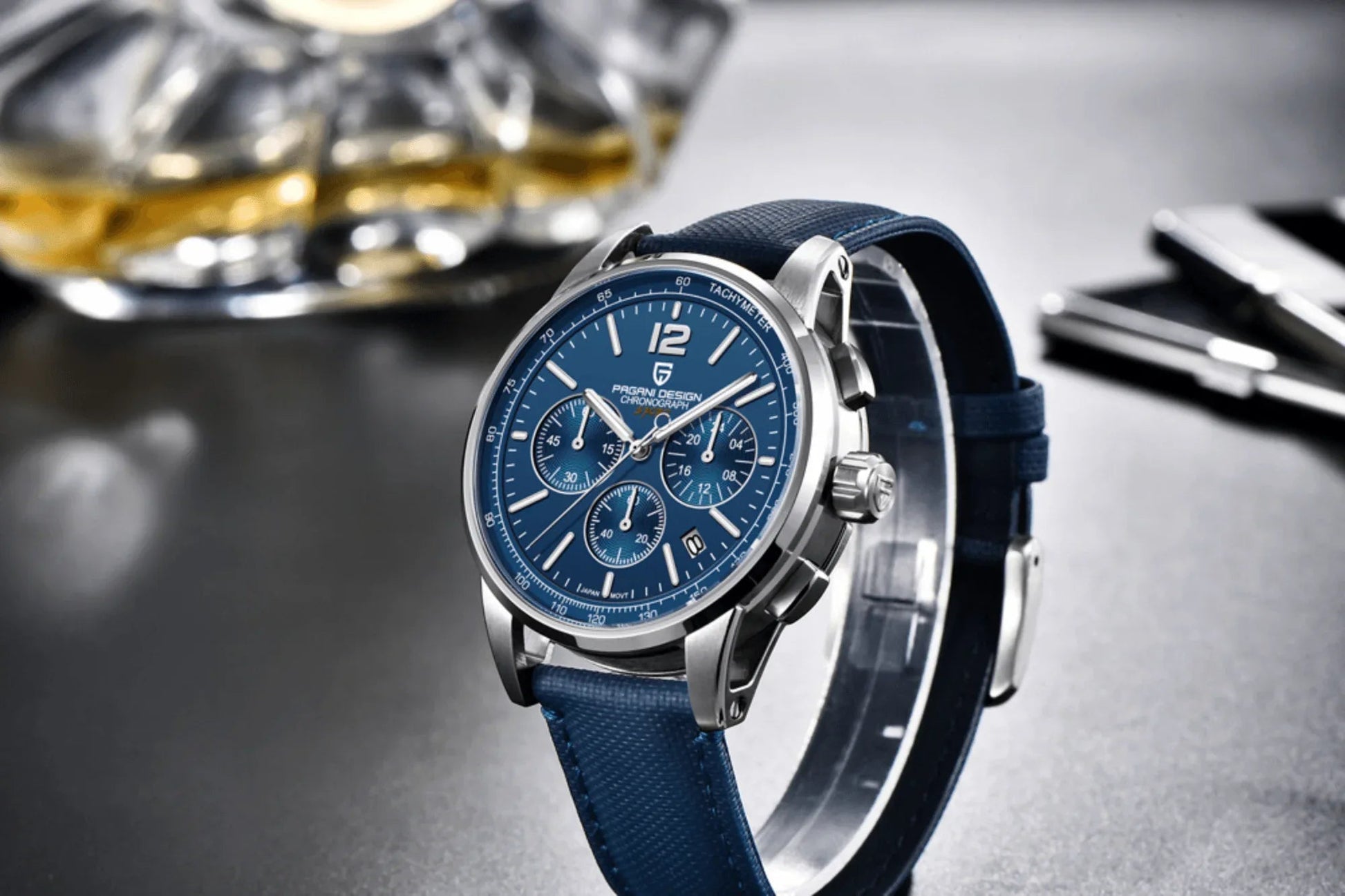 Pagani Design | Luxury | Waterproof | Movement (SeikoVK63) | Stainless Steel Men's 40MM Watch Code 11.59 - DREAM WATCHES