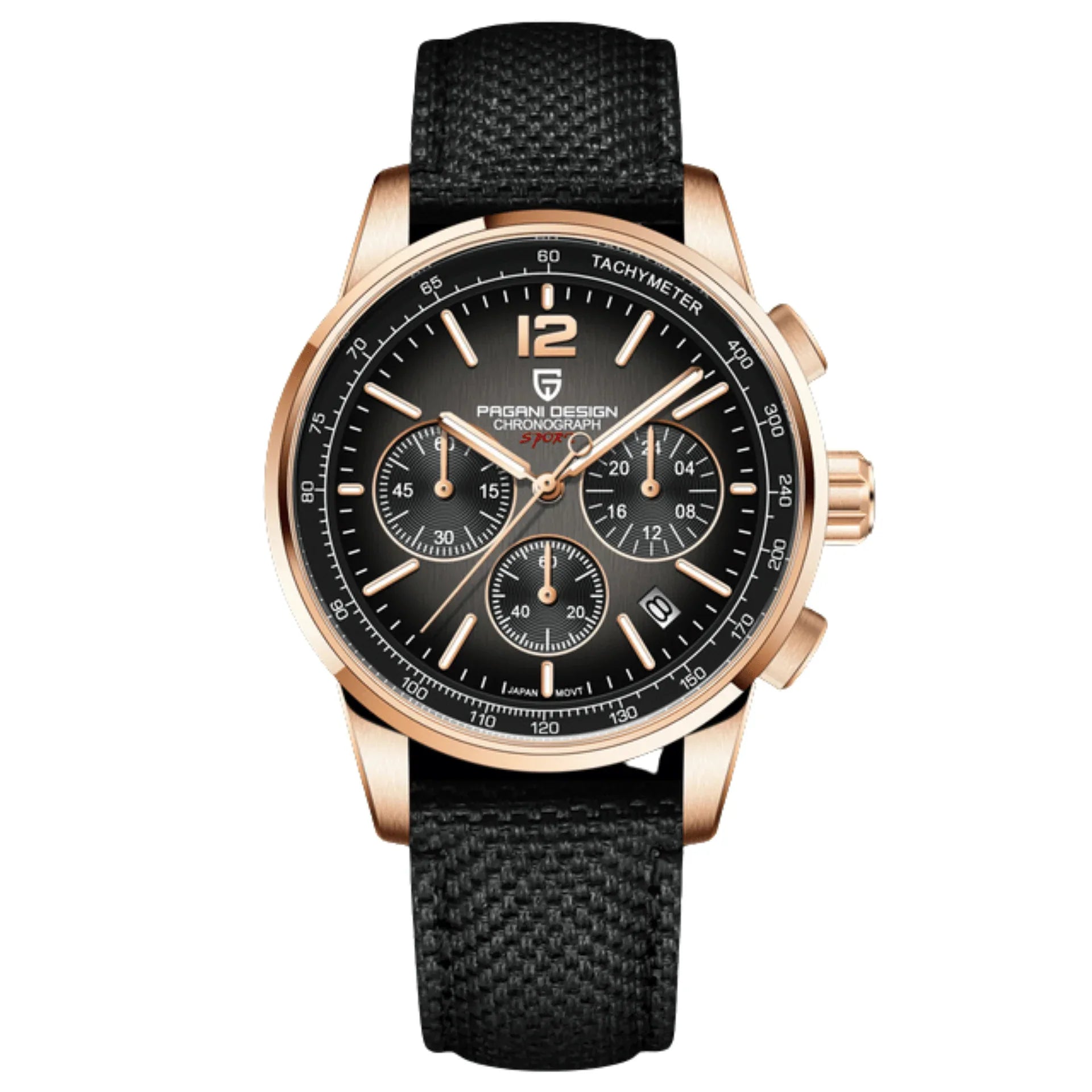 Pagani Design | Luxury | Waterproof | Movement (SeikoVK63) | Stainless Steel Men's 40MM Watch Code 11.59 - DREAM WATCHES