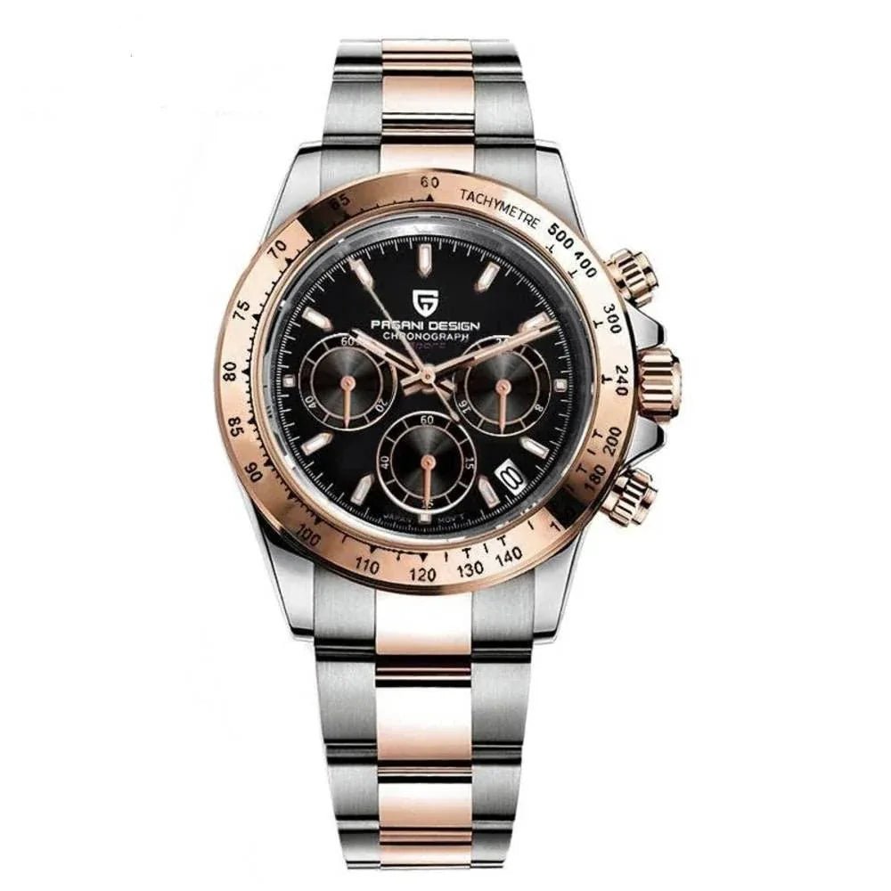 Pagani Design PD-1644 Daytona Chronograph Luxury Meca-quartz Movement (Japanese VK63) | Stainless Steel Men's 40MM Watch - DREAM WATCHES