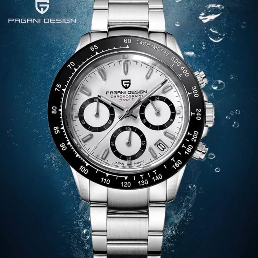 Pagani Design PD-1644 Daytona Chronograph Luxury Meca-quartz Movement (Japanese VK63) | Stainless Steel Men's 40MM Watch - DREAM WATCHES