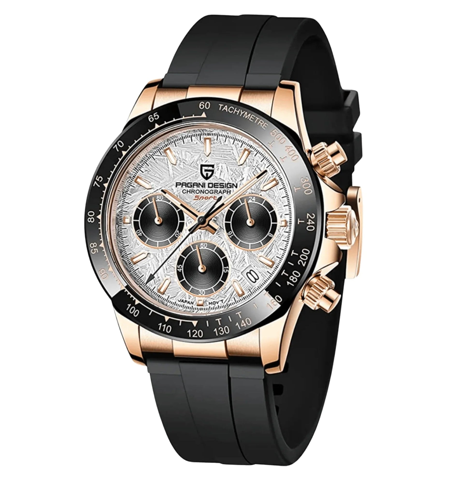 Pagani Design PD-1644 | Luxury | Meca-quartz Movement (SeikoVK63) | Stainless Steel Men's 40MM Watch (Daytona) - DREAM WATCHES