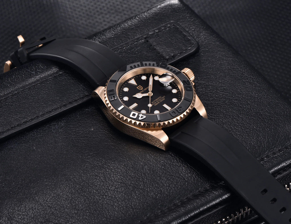 Pagani Design PD-1651 40 MM Mechanical Watch Stainless Steel Watch - Yatch Master - DREAM WATCHES