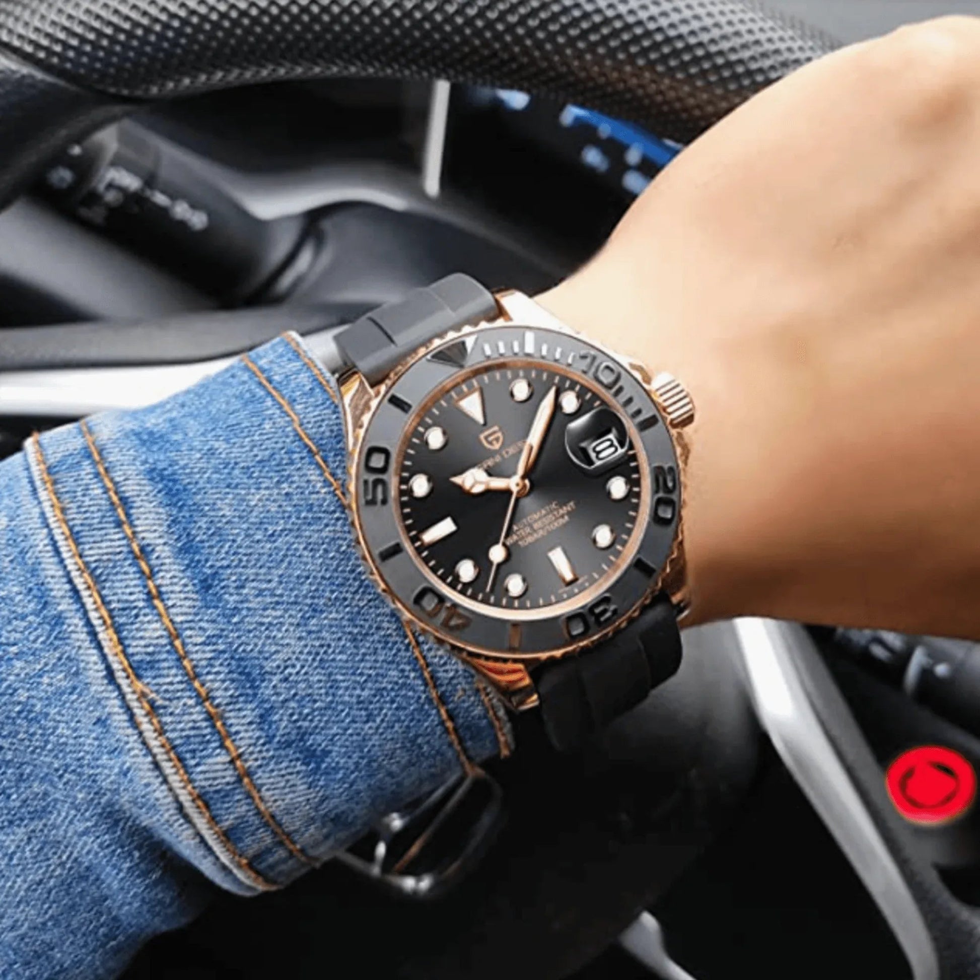 Pagani Design PD-1651 40 MM Mechanical Watch Stainless Steel Watch - Yatch Master - DREAM WATCHES