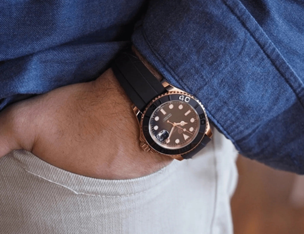 Pagani Design PD-1651 40 MM Mechanical Watch Stainless Steel Watch - Yatch Master - DREAM WATCHES