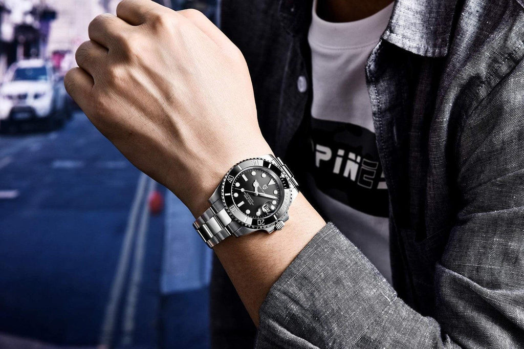 Pagani Design PD-1661 Waterproof Mechanical Automatic Watch Stainless Steel Men's 40MM Watch (Submariner) - DREAM WATCHES