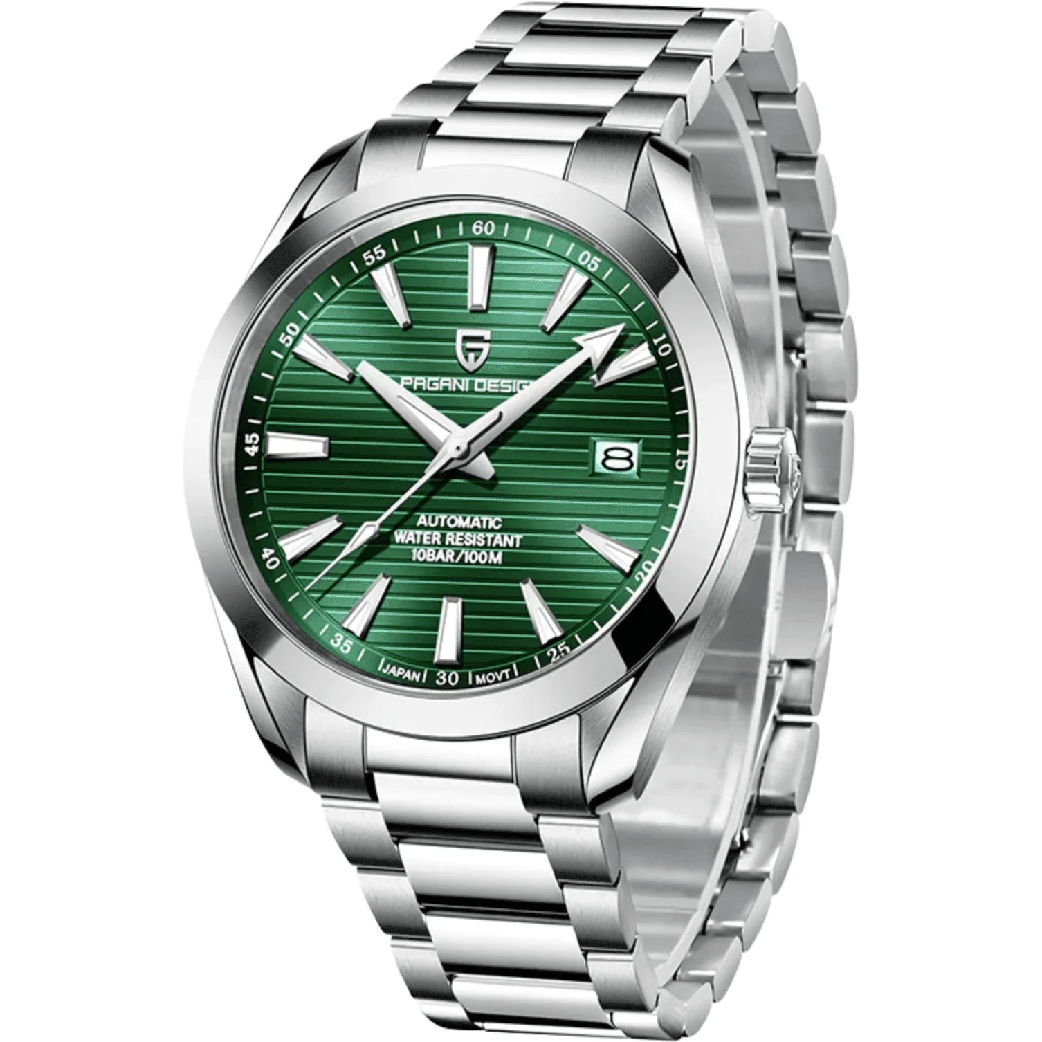 Pagani Design PD-1688 40MM (Seiko NH35A Automatic Movement) Mechanical Watch 100M Waterproof Dive Watch Sapphire Stainless Steel Watch Aqua Terra - DREAM WATCHES