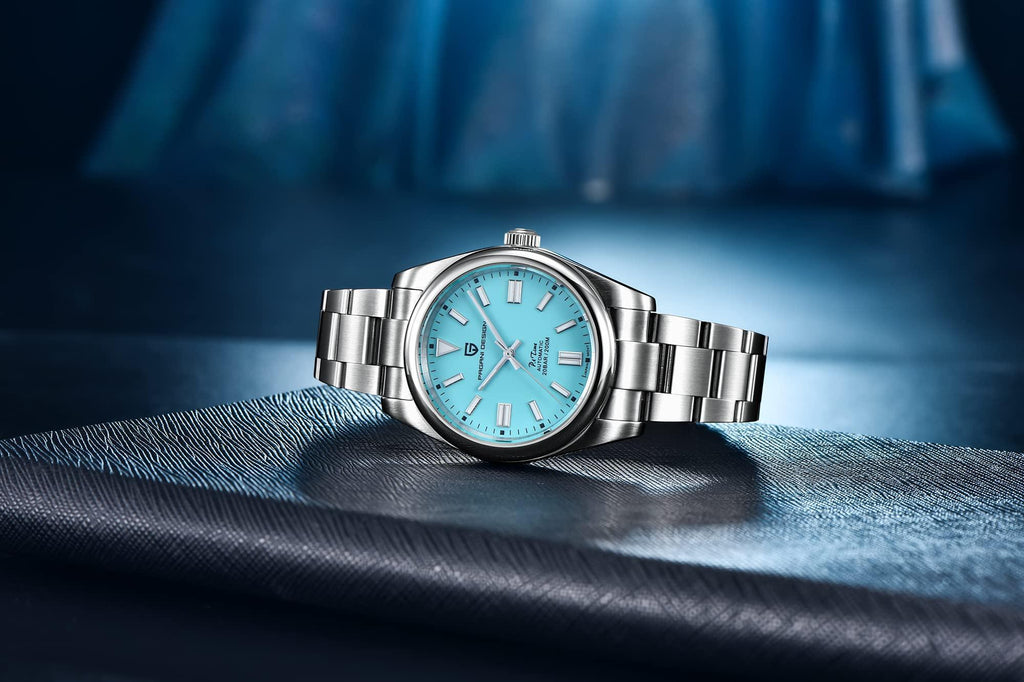Pagani Design PD-1690 39 MM (Automatic Movement) Mechanical Watch Sapphire Stainless Steel Watch Date Just" Tiffany Blue Dial" - DREAM WATCHES