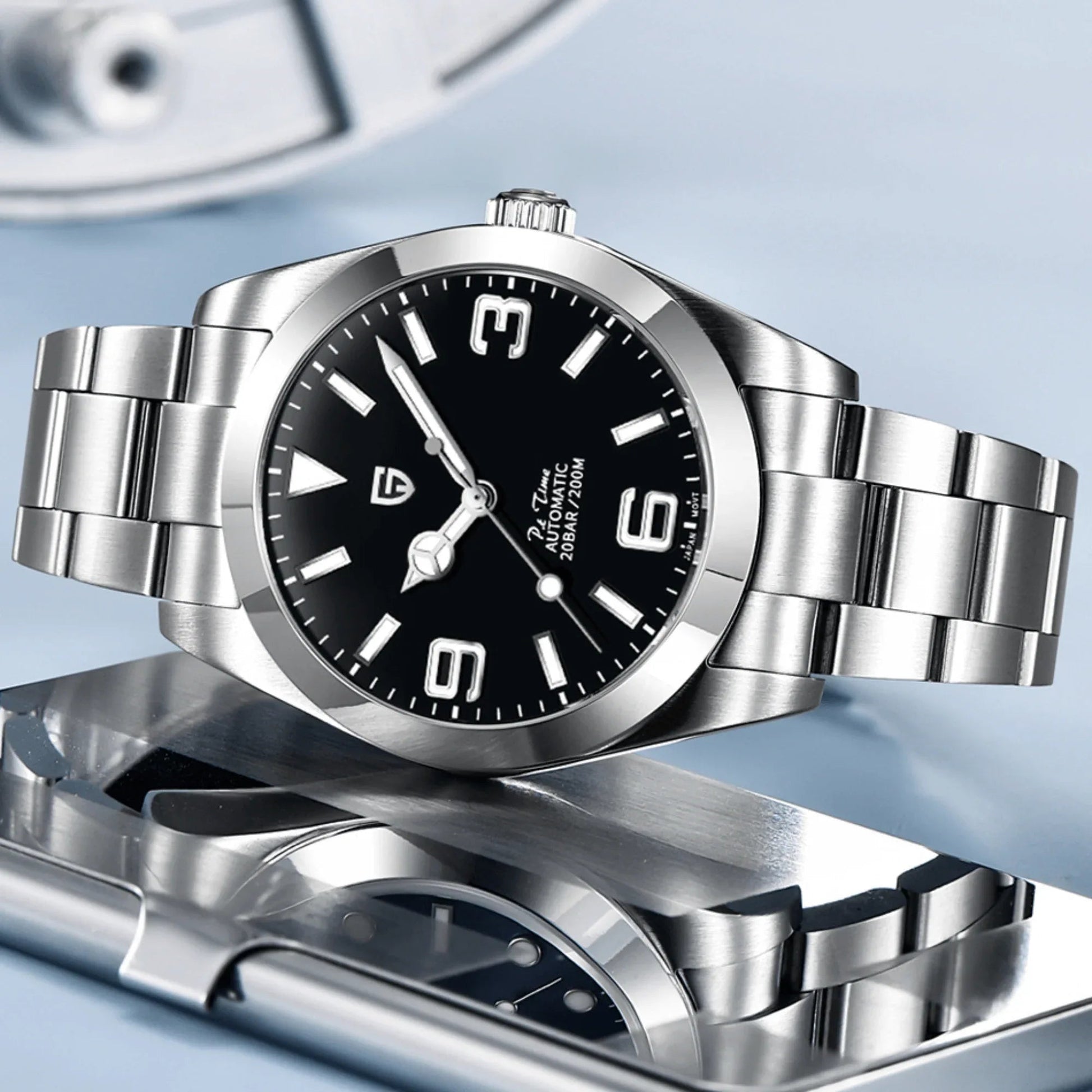 Pagani Design PD-1692 39.7 MM (Automatic Movement) Mechanical Watch Stainless Steel Watch - New Explorer - DREAM WATCHES