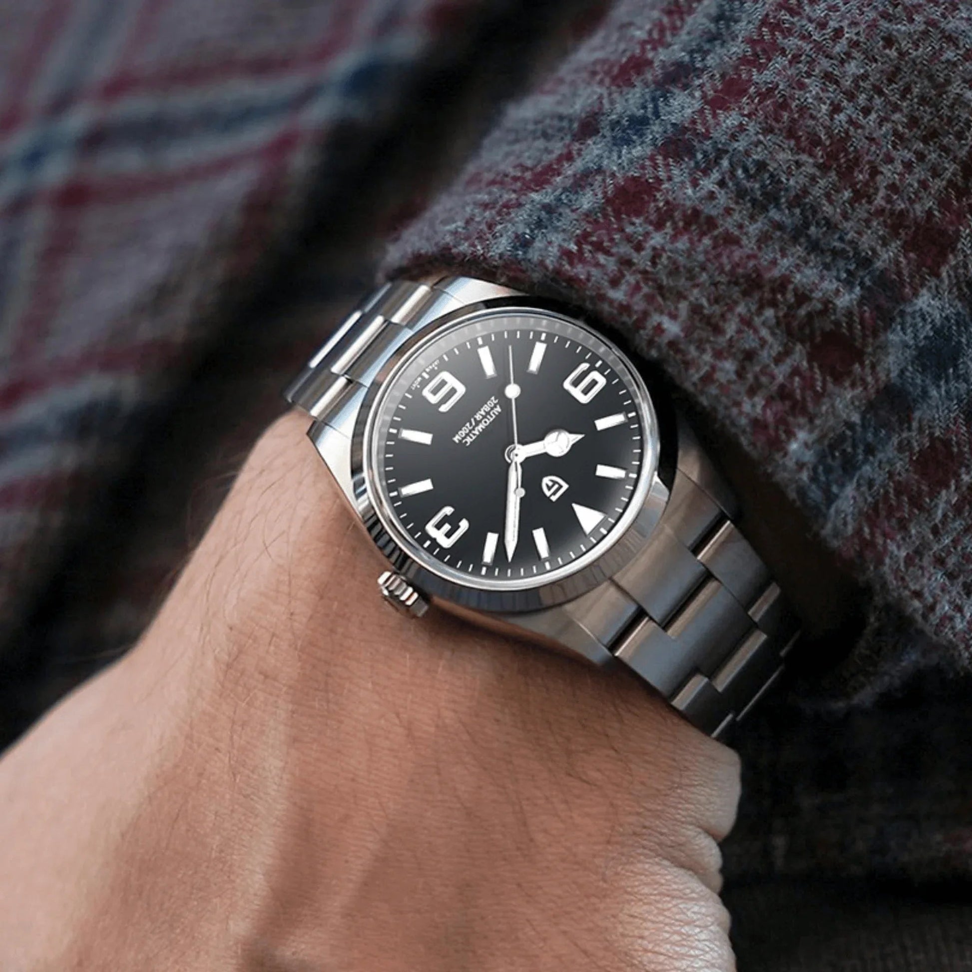 Pagani Design PD-1692 39.7 MM (Automatic Movement) Mechanical Watch Stainless Steel Watch - New Explorer - DREAM WATCHES