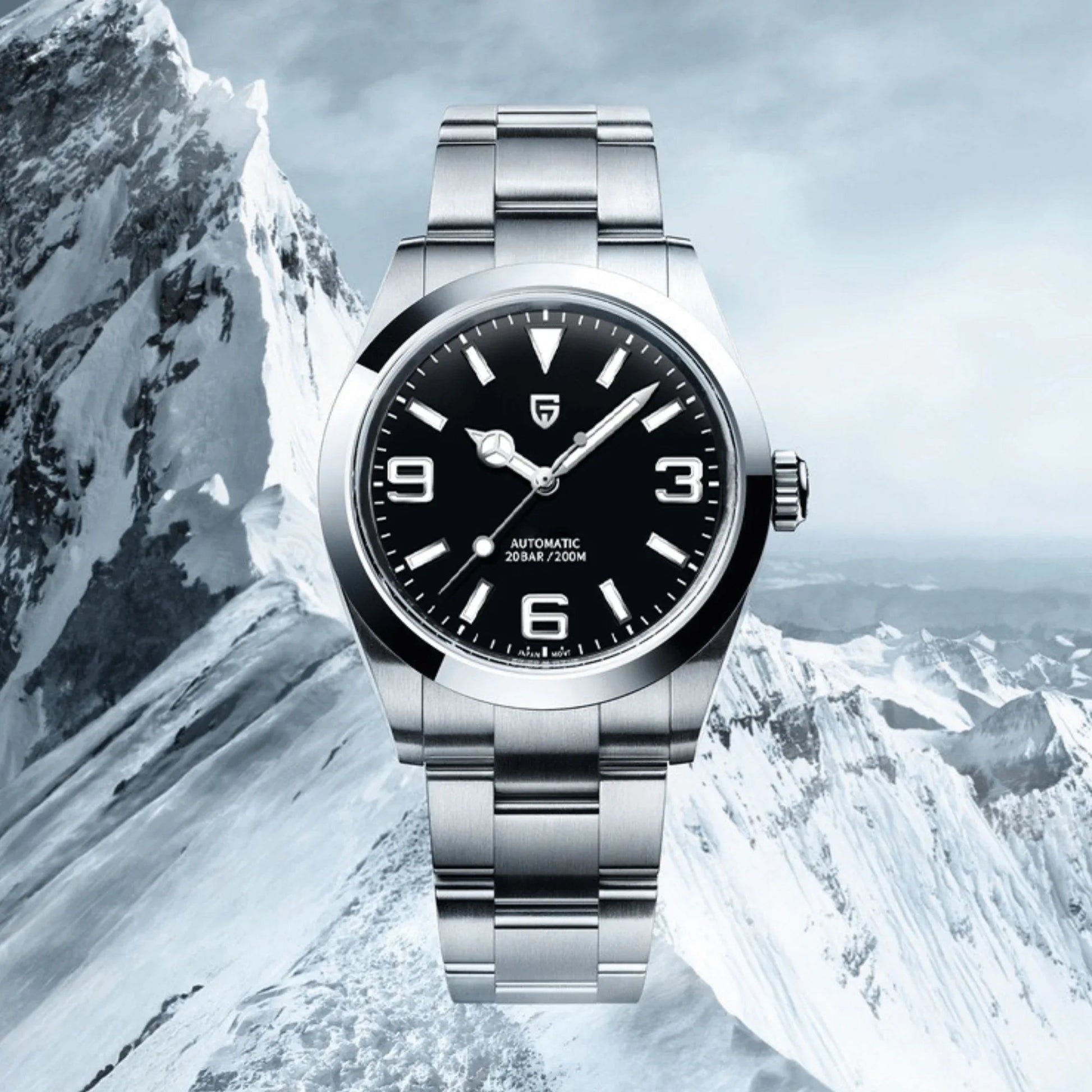 Pagani Design PD-1692 39.7 MM (Automatic Movement) Mechanical Watch Stainless Steel Watch - New Explorer - DREAM WATCHES